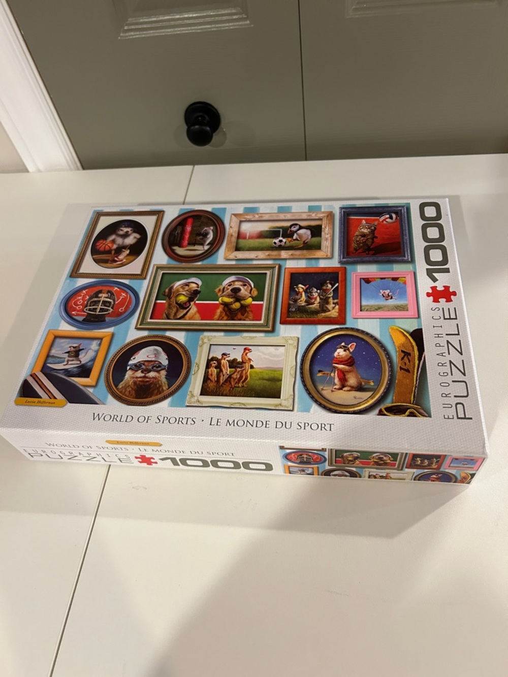 EuroGraphics World of Sports 1000-Piece Puzzle - White Box